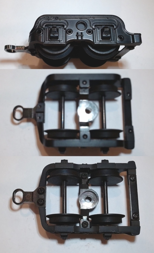 4-WHEEL TRAILING TRUCK / BLACK / PREMIER YELLOWSTONE 2-8-8-4