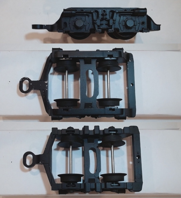 4-WHEEL TRAILING TRUCK / PS2 & 3 / BLACK / PREMIER ATSF NORTHERN 4-8-4 
