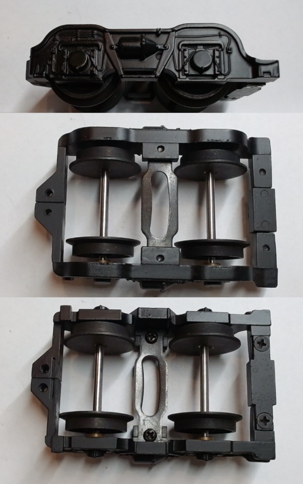 4-WHEEL TRAILING TRUCK / BLACK / PREMIER FEF 4-8-4