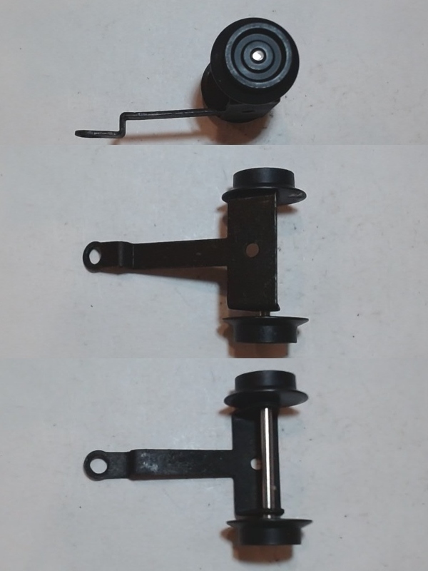 2-WHEEL PILOT TRUCK / BLACK / RAILKING STARTER SET LOCOS 2-6-0 & 2-8-0