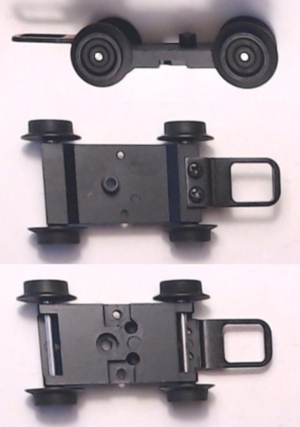 4-WHEEL PILOT TRUCK / WITH SLOT FOR BRAKE SHOES / RAILKING CAMELBACK 4-6-0