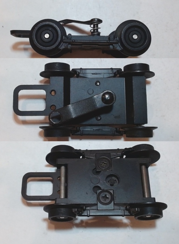 4-WHEEL PILOT TRUCK / W/BRAKE SHOES / BLACK / RAILKING IMPERIAL N&W J 4-8-4 / RAILKING CHALLENGER 4-6-6-4