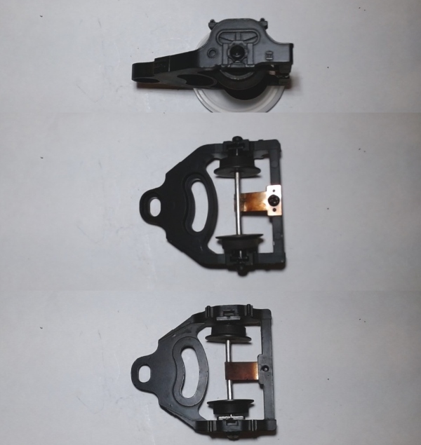 2-WHEEL TRAILING TRUCK / BLACK / RAILKING L-3 MOHAWK 4-8-2