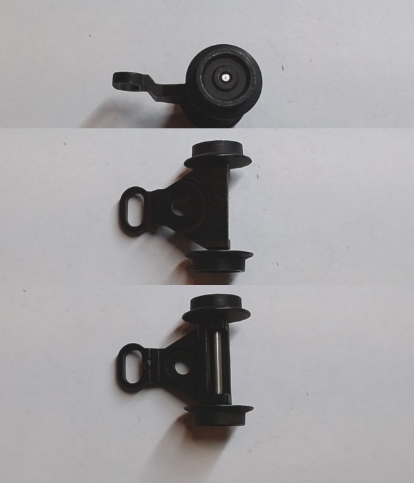 2-WHEEL TRAILING TRUCK / BLACK / RAILKING USRA 2-8-8-2