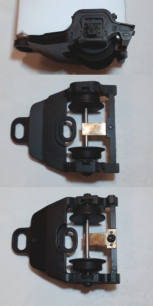 2-WHEEL TRAILING TRUCK / BLACK / RAILKING MIKADO 2-8-2, MOUNTAIN 4-8-2