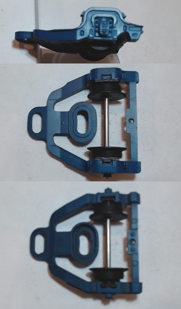 2-WHEEL TRAILING TRUCK / BLUE / RAILKING BANTAM PACIFIC 4-6-2