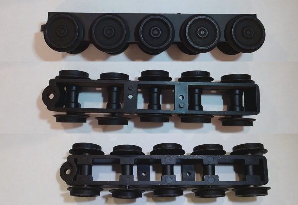 TENDER TRUCK / 10-WHEEL / CENTIPEDE / BLACK / DIE-CAST FRAME / PREMIER YELLOWSTONE 2-8-8-4 / BIG BOY 4-8-8-4 / CHALLENGER 4-6-6-4 / FEF 4-8-4