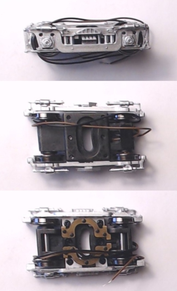 4-WHEEL PILOT TRUCK / NON-POWERED / REAR / SILVER / HO SCALE UP VERANDA