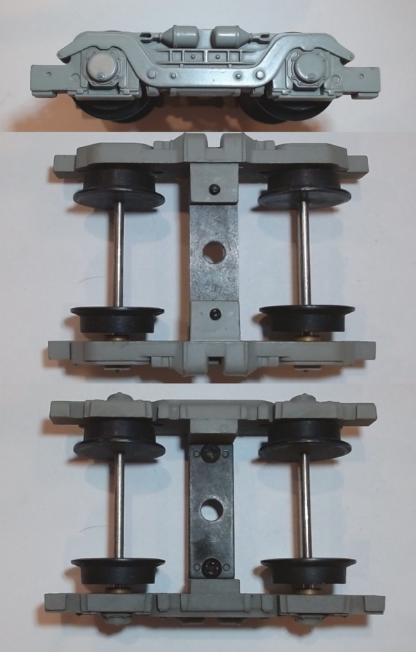 4-WHEEL TRUCK / INTERMEDIATE / GRAY / PREMIER M-1 STEAM TURBINE ELECTRIC