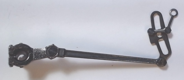 ECCENTRIC ROD ASSEMBLY / RH / BLACKENED / RAILKING ONE GAUGE BIG BOY & CHALLENGER