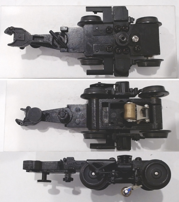 TRUCK / PASSENGER / 2-AXLE / AMFLEET / W/MAGNETIC COUPLER / W/PICK UP / RAILKING & PREMIER AMFLEET CARS