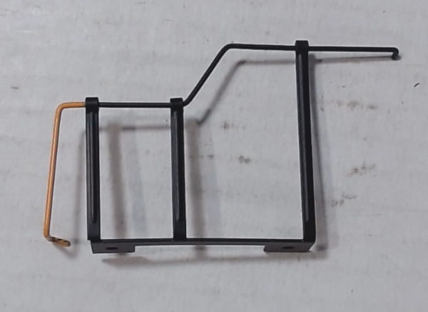 HANDRAIL / RH SHORT / B&M BLACK & YELLOW / RAILKING RS-3