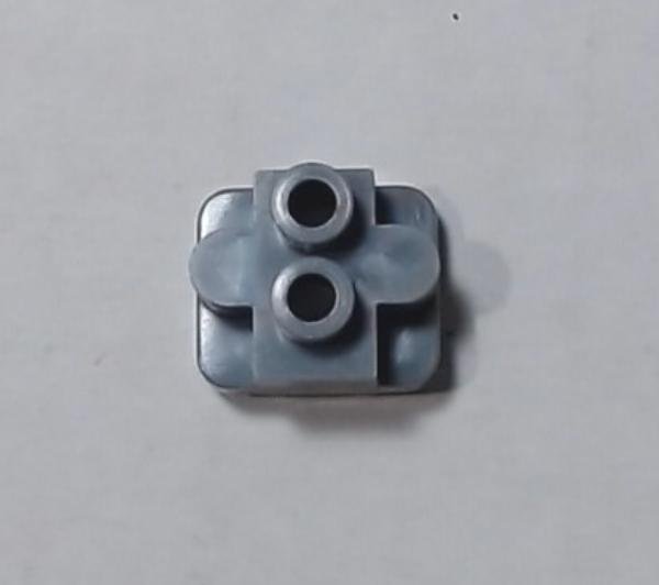 LAMP HOLDER / GRAY / TWO LAMPS / RAILKING ONE GAUGE DASH-8