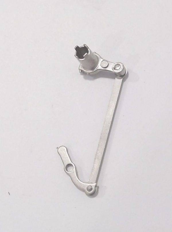 ECCENTRIC ROD ASSEMBLY / LH / SATIN NICKEL / PS 2 / PREMIER Y-6b & Y-3 2-8-8-2