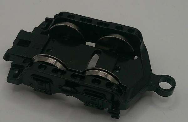 4-WHEEL TRAILING TRUCK / BLACK / HO SCALE GS-4 4-8-4