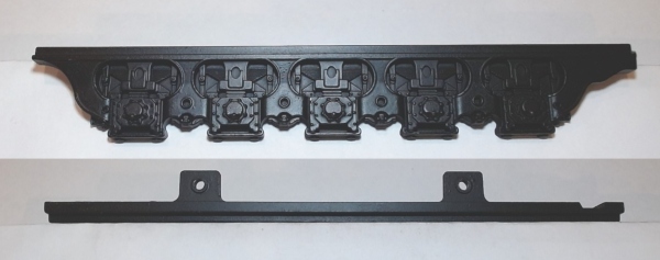 SIDE FRAME / 5-AXLE / CENTIPEDE / RH / BLACK / EARLY PRODUCTION / 141.8 MM LONG /  RAILKING BIG BOY 4-8-8-4