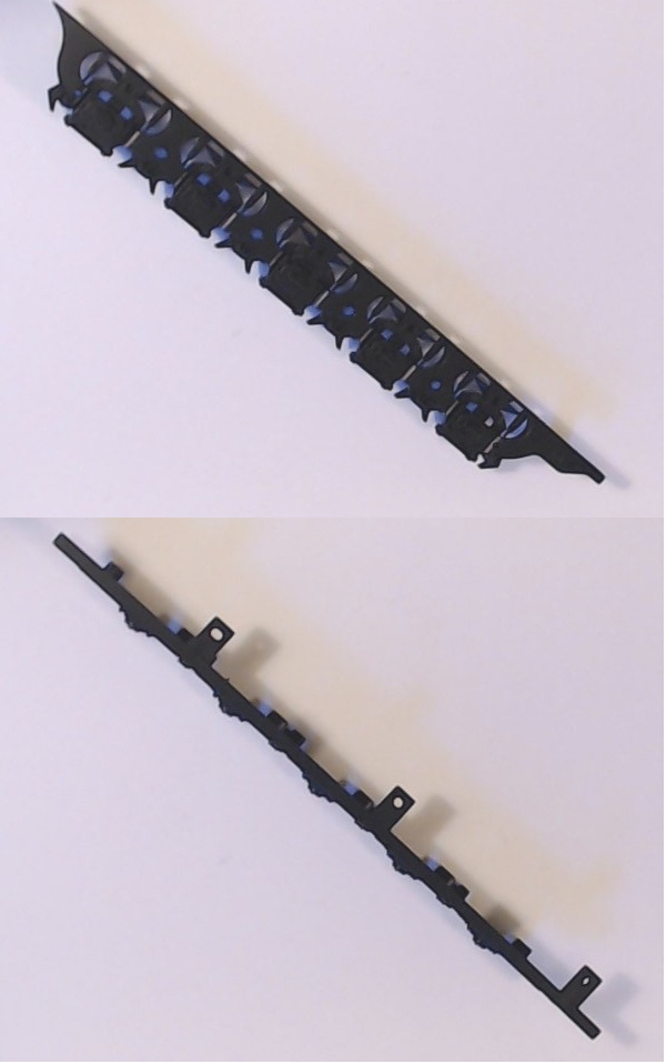 SIDE FRAME / 5-AXLE / CENTIPEDE / LH / TENDER / BLACK / RAILKING ONE GAUGE BIG BOY &CHALLENGER