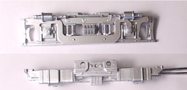 SIDE FRAME / 2-AXLE / RF & LR / SILVER / BOTTOM MOUNT / RAILKING RS-3