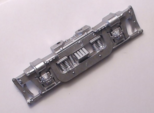 SIDE FRAME / 2-AXLE / LF & RR / SILVER / BOTTOM MOUNT / RAILKING RS-3