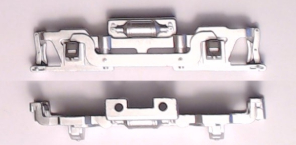 SIDE FRAME / 2-AXLE / LH & RH / SILVER / BOTTOM MOUNT / RAILKING SW-8, SW-9 & NW-2