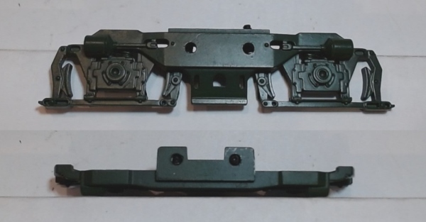 SIDE FRAME / 2-AXLE / LH & RH / GREEN / BOTTOM MOUNT / PS 2 / RAILKING SW-1500