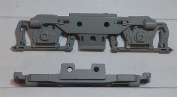 SIDE FRAME / 2-AXLE / LH & RH / LIGHT GRAY / BOTTOM MOUNT / PS 2 / RAILKING SW-1500