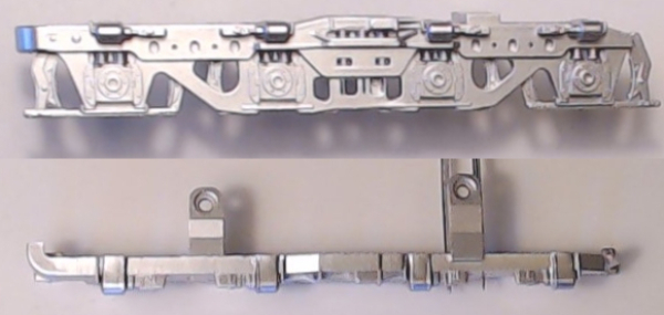 SIDE FRAME / 4-AXLE / RF & LR / SILVER / PREMIER DD40AX