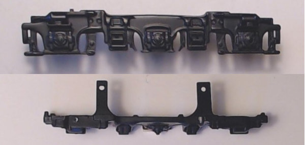 SIDE FRAME / 3-AXLE / LF & RR / BLACK / PS 1 & PS 2 / PREMIER E-8 