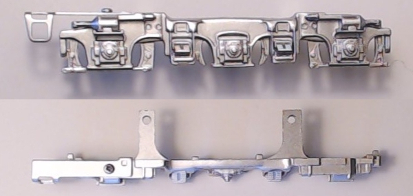 SIDE FRAME / 3-AXLE / LF & RR/ W/LADDER / SILVER / PS 1 & PS 2 / PREMIER E-8