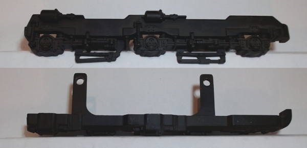 SIDE FRAME / 3-AXLE / LF & RR / BLACK / PREMIER SD80MAC & SD90MAC