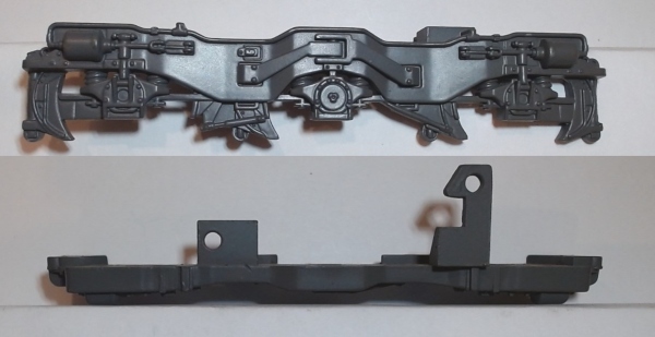 SIDE FRAME / 3-AXLE / RF & LR / GRAY / PREMIER AC6000