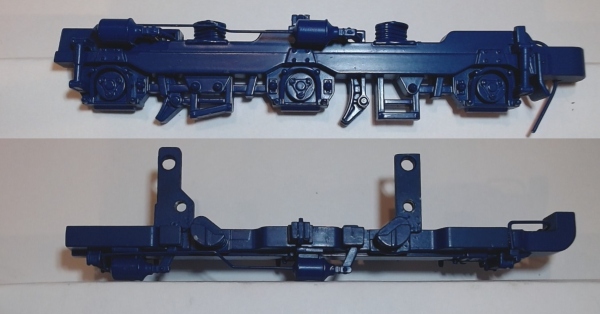 SIDE FRAME / 3-AXLE / LF & RR / BLUE / PREMIER SD70ACE