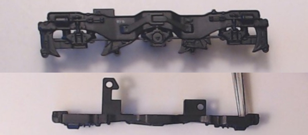 SIDE FRAME / 3-AXLE / RF & LR / BLACK / PREMIER AC6000