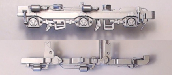 SIDE FRAME / 3-AXLE / LF & RR / SILVER / 3/2 FEATURE / PREMIER SD70ACE