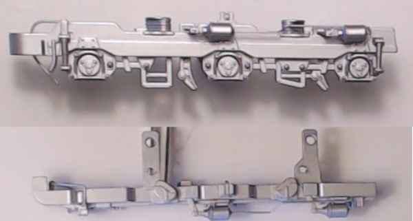 SIDE FRAME / 3-AXLE / RF & LR / SILVER / 3/2 FEATURE / PREMIER SD70ACE