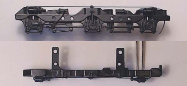 SIDE FRAME / 3-AXLE / LF / BLACK / 3/2 FEATURE /  PREMIER SD50
