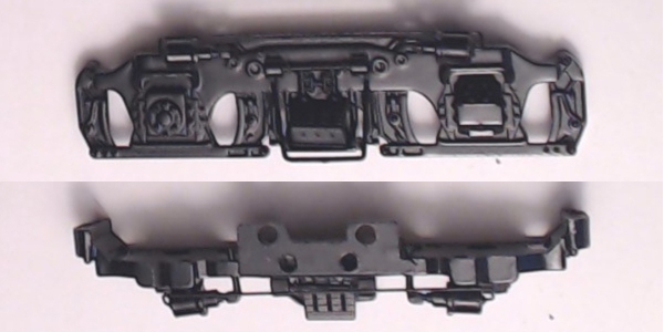 SIDE FRAME / 2-AXLE / LH & RH / BLACK / PREMIER GP-9