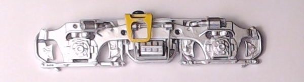 SIDE FRAME / 2-AXLE / RF & LR / SILVER / W/YELLOW LADDER / PREMIER F-7