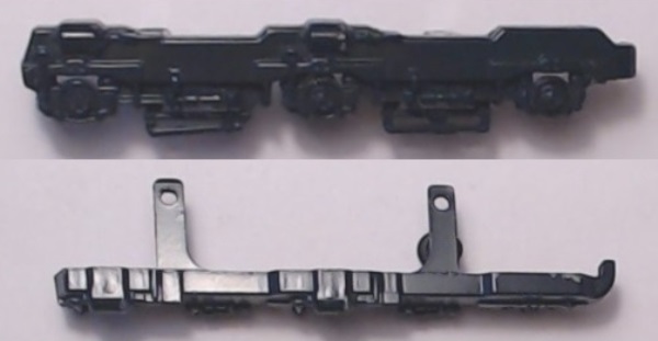 SIDE FRAME / 3-AXLE / LF & RR / GREEN / PREMIER SD80MAC & SD90MAC