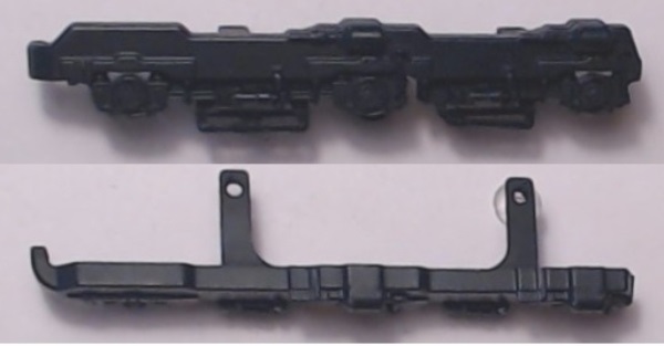 SIDE FRAME / 3-AXLE / RF & LR / GREEN / PREMIER SD80MAC & SD90MAC