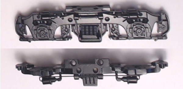 SIDE FRAME / 2-AXLE / LF, RR & LR / BLACK / BOTTOM MOUNT / W/ AIR LINE / PS 3 / PREMIER F-3 