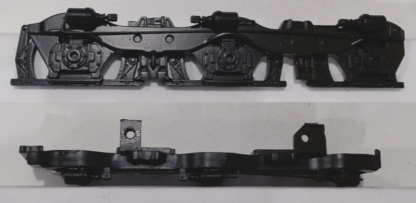 SIDE FRAME / 3-AXLE / RR & LF / BLACK / PREMIER SD24 PS2