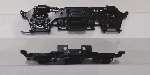 SIDE FRAME / 2-AXLE / LF & RR / BLACK / PREMIER GENSET PS2