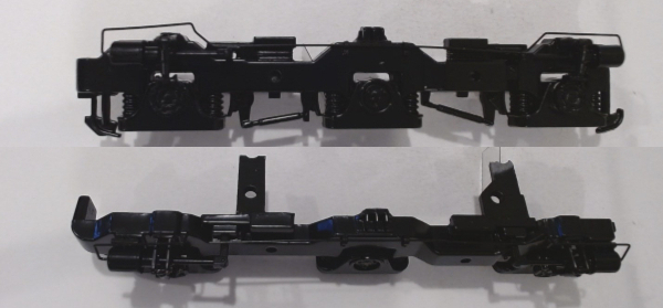 SIDE FRAME / 3-AXLE / RF & LR / BLACK / PREMIER DASH-9 PS3