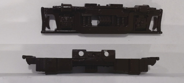 SIDE FRAME / 2-AXLE / LH & RH / BROWN / RAILKING RS-3 PS2