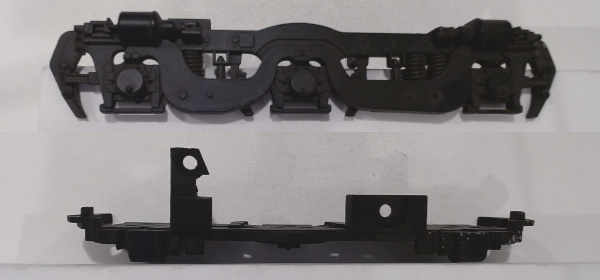 SIDE FRAME / 3-AXLE / LF & RR / BLACK / PREMIER E-33 & E-44