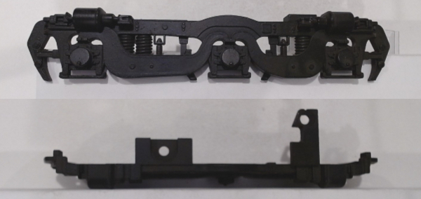 SIDE FRAME / 3-AXLE / LR & RF / BLACK / PREMIER E-33 & E-44