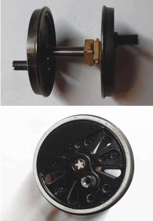 DRIVER / HO SCALE / 2ND POSITION / W/WHITE RIMS / HO SCALE GS-4 4-8-4