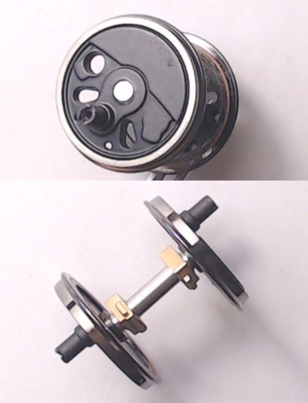 WHEEL & AXLE ASSEMBLY / 3RD WHEEL ON FRONT ENGINE / HO SCALE CHALLENGER 4-6-6-4