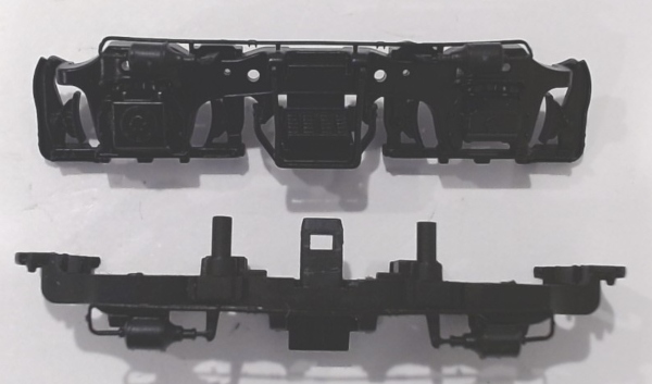 SIDE FRAME / 2-AXLE / LH / BLACK / HO SCALE GP-35